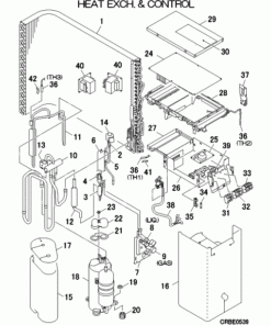 SRC50ZSXA-W HEAT EXCH. AND CONTROL