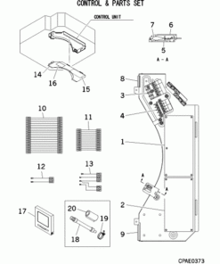 FDT71VF/A CONTROL AND PARTS SET
