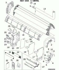 SRK80ZK-S/C HEAT EXCH. AND CONTROL