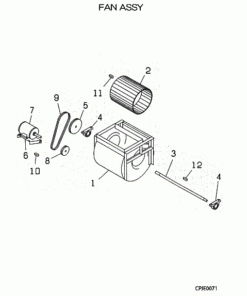 DP401E6A FAN ASSY