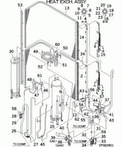 FDC335KXE6/A HEAT EXCH. ASSY