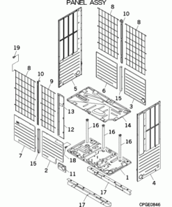 FDC615KXZRE1/1 PANEL ASSY