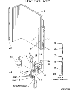 FDCA301HES HEAT EXCH. ASSY