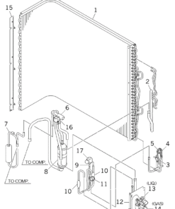 DXC33ZRA-W HEAT EXCH. ASSY