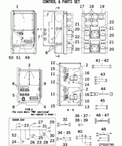 FDC335KXRE6-K/D CONTROL AND PARTS SET