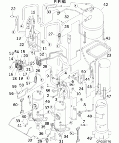 FDC400KXE6/D PIPING