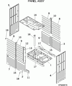 FDC500KXZE1/1 PANEL ASSY