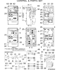 FDCA680HKXE4 CONTROL AND PARTS SET