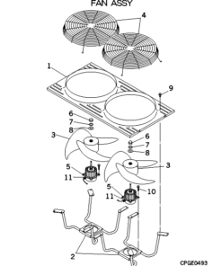 FDCA680HKXE4 FAN ASSY