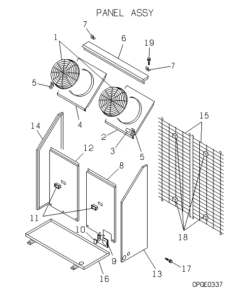 FDCJ224HKXE2D-K PANEL ASSY