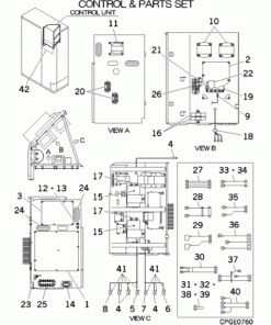 FDCR224KXE6/1 CONTROL AND PARTS SET