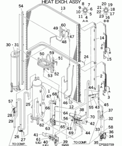 FDCR224KXE6/1 HEAT EXCH. ASSY