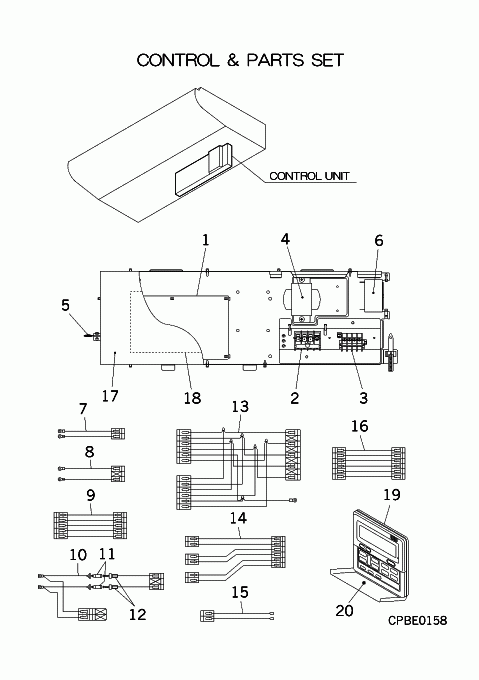 FDE112KXE6 CONTROL AND PARTS SET – MRE Spare Parts