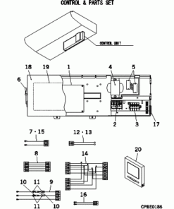 FDE140KXE6F/1 CONTROL AND PARTS SET