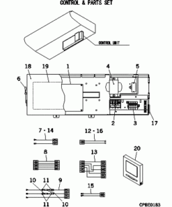 FDE36KXE6F/1 CONTROL AND PARTS SET