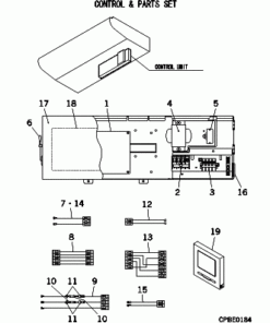 FDE56KXE6F/1 CONTROL AND PARTS SET