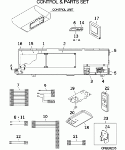 FDE71KXZE1/1 CONTROL AND PARTS SET
