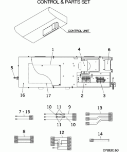 FDEN50V CONTROL AND PARTS SET