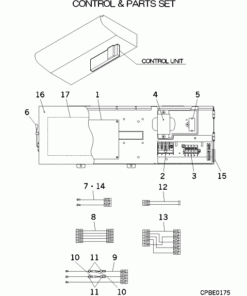 FDEN50VF/1 CONTROL AND PARTS SET