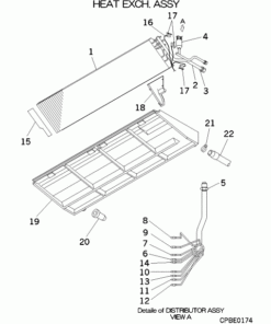 FDEN50VF/1 HEAT EXCH. ASSY