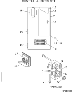 FDFUA45KXE4 CONTROL AND PARTS SET