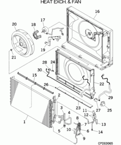 FDFW45KXE6/1 HEAT EXCH. AND FAN