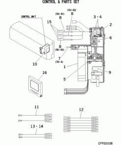 FDK45KXE6F/1 CONTROL AND PARTS SET