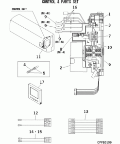 FDK71KXE6F/1 CONTROL AND PARTS SET