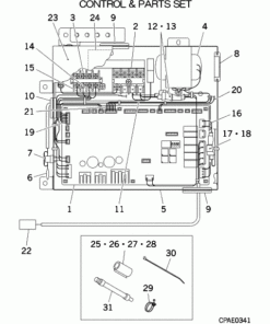 FDQS22KXE6 CONTROL AND PARTS SET