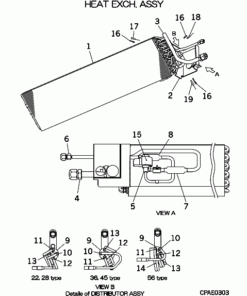 FDQS28KXE6 HEAT EXCH. ASSY