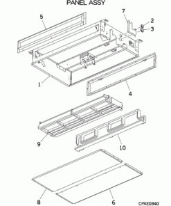 FDQS36KXE6 PANEL ASSY