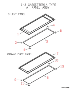 FDR1251HKXE2 PANEL ASSY