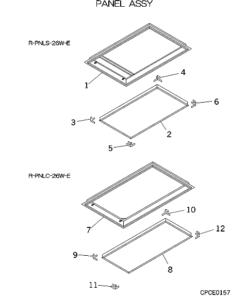 FDRA28KXE4 PANEL ASSY