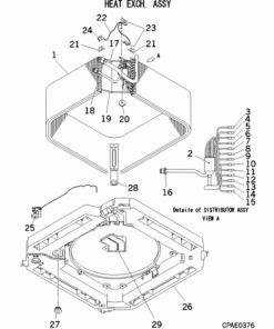 FDT100VF1/1 HEAT EXCH. ASSY