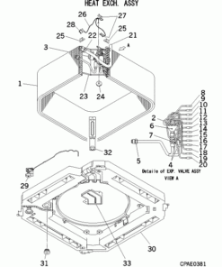 FDT112KXE6F/1 HEAT EXCH. ASSY