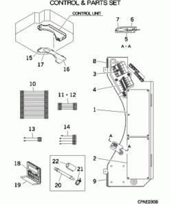 FDT50V CONTROL AND PARTS SET