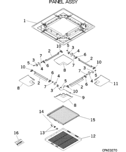 FDTC28KXE6 PANEL ASSY