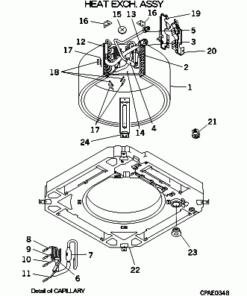 FDTC36KXE6F/1 HEAT EXCH. ASSY