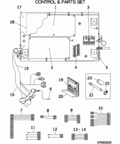FDTC50V CONTROL AND PARTS SET