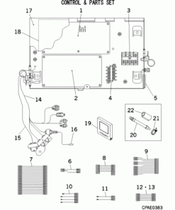 FDTC50VF CONTROL AND PARTS SET