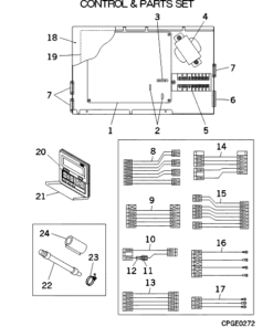 FDTCA151 CONTROL AND PARTS SET