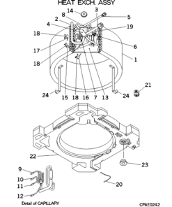 FDTCA56KXE4A HEAT EXCH. ASSY