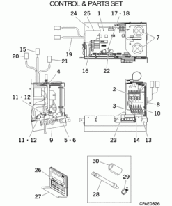 FDTS71KXE6 CONTROL AND PARTS SET