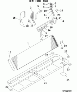 FDTS71KXE6 HEAT EXCH. ASSY