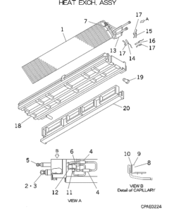 FDTSA71KXE4 HEAT EXCH. ASSY