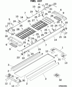 FDTW112KXE6F/1 PANEL ASSY