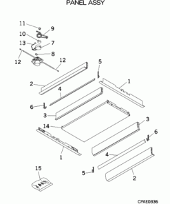 FDTW45KXE6 PANEL ASSY
