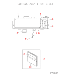 FDTWJ71HKXE2B CONTROL ASSY AND PARTS SET