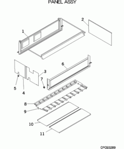 FDU1300FKXE6/1 PANEL ASSY