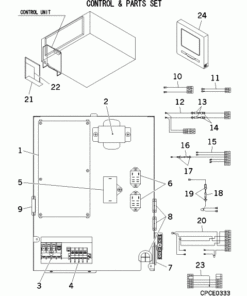 FDU1300FKXE6F/1 CONTROL AND PARTS SET